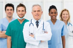 group of medical profeessionals