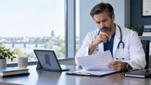 Mississippi physician reviewing a non-compete provision in an employment agreement